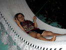 nicolas relaxing in hammock in hawaii